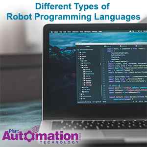 Different Types Of Robot Programming Languages Plant Automation Technology