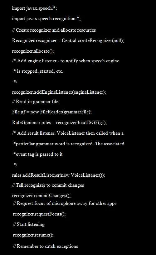 JAVA API