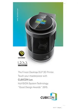 Cubicon Lux DLP (Digital Light Processing) 3D printer