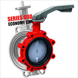Concentric butterfly valves Series 600