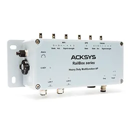 Cellular router for railway environments