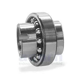 Self aligning bearing with extended inner ring