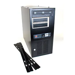 12-Slot Panel Mount-Mini-Tower Industrial Computer