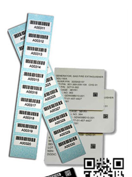 Barcode and QR Code Labels