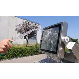 Stainless steel PCs and monitors with IP 65 and IP 67 protection