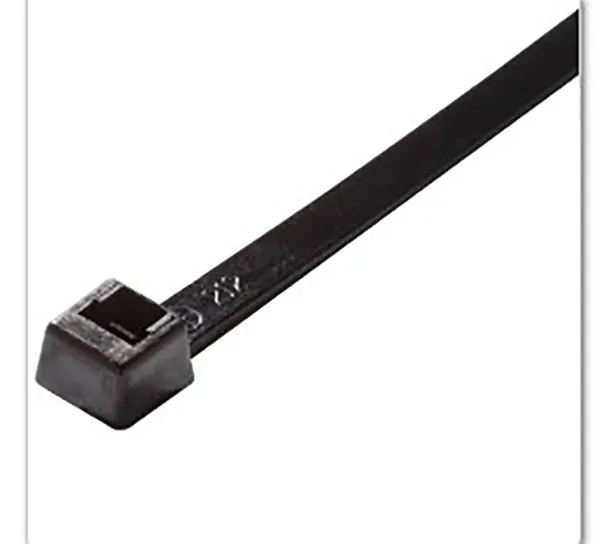 MINIATURE CABLE TIES-18 LB- 4 INCH- UV BLACK