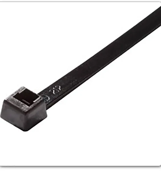 MINIATURE CABLE TIES 18 LB 6 INCH UV BLACK