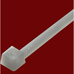MINIATURE CABLE TIES-18 LB 8 INCH NATURAL