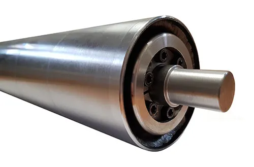 Belt Conveyor Steel Roller Drums / Pulleys
