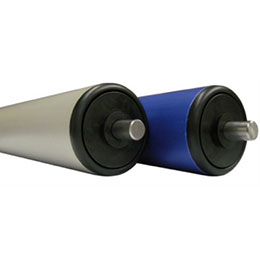 prp plastic pvc rollers medium duty-under-belt