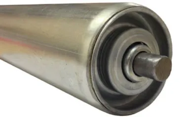 RG Steel conveyor rollers-free running
