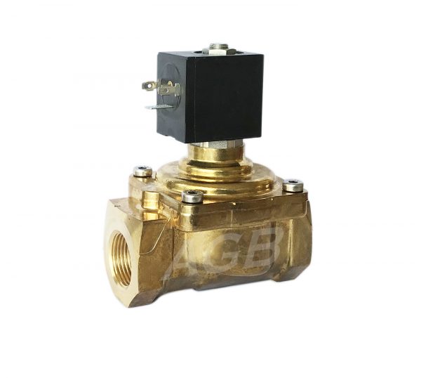 2-Way, Combined Operating Solenoid Valve, Normally Closed