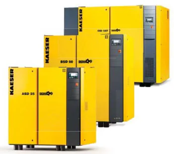 Kaeser Direct Drive Rotary Screw Compressors 112-565 CFM
