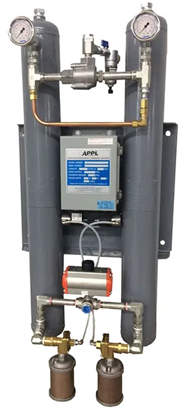 Wall-Mount Heatless Desiccant Compressed Air Dryers