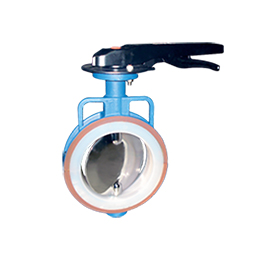 PTFE LINED BUTTERFLY VALVES