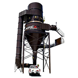 Baghouse Dust Collector With Cyclonic Effect