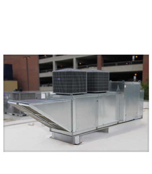 CaptiveAire complete solution of fans heaters ductwork and HVAC equipment