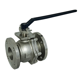 9100 Series – 2 Piece, Full Port, Fire Safe, ANSI Class 150 or 300 Flanged Ball Valve