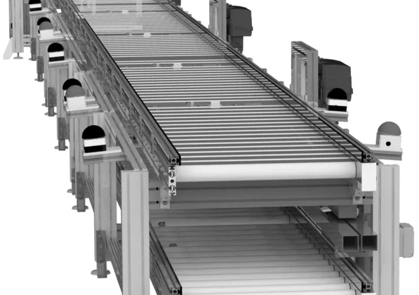 CARRYING ROLLER CONVEYOR