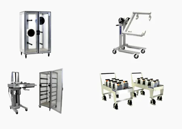 STORAGE RACKS AND CARTS