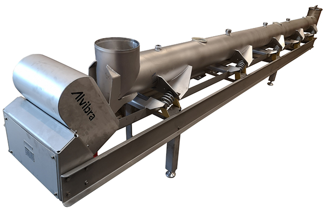 Closed|Vibrating Conveyor|food and processing industry
