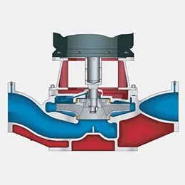 310 series rei vertical inline end suction pumps