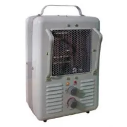 120 Volt Milk-house Style Fan Forced Portable Heater 686334800419