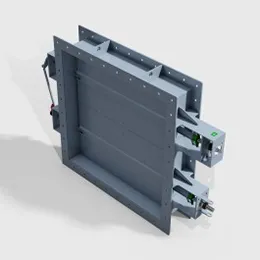 Multilouver damper