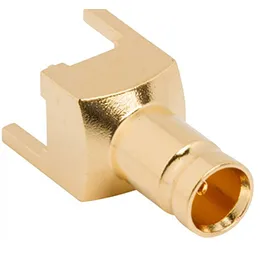 Straight PCB Jack Through Hole 75 Ohm