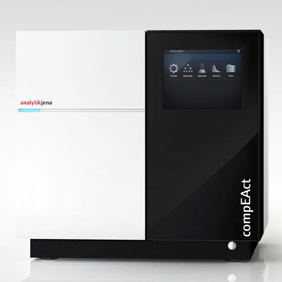 Carbon, Nitrogen, Sulfur and Chlorine Analyzer (CNSX)-compEAct series