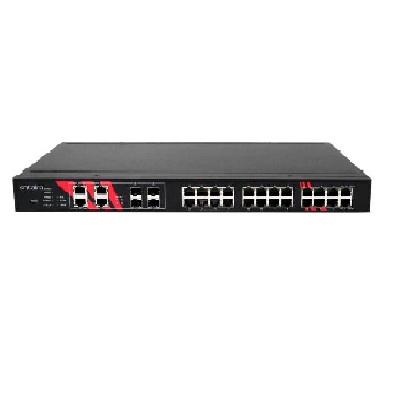 Antaira Technologies Launches Rackmount Industrial 28-Port Gigabit PoE/PoE+ Managed Ethernet Switch