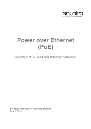 Advantages of PoE in Industrial Networking Applications