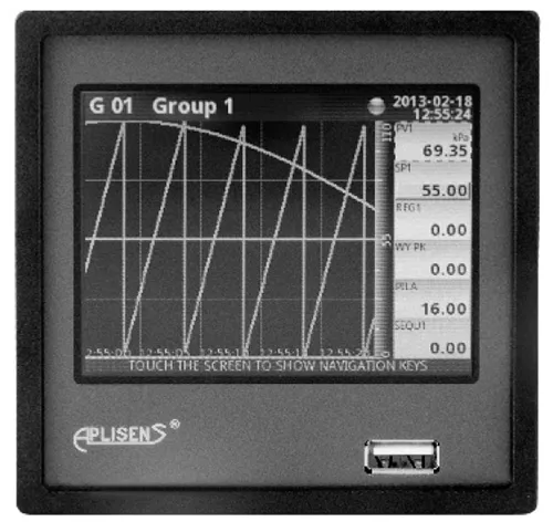 MULTICHANNEL CONTROLLERS WITH DATA LOGGING CAPABILITIES - PMS-110R PMS - 111R