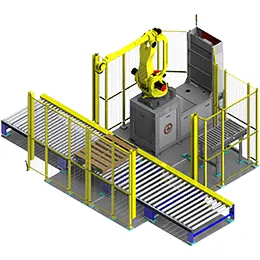 1 In 1 Out Pass-through Conveyor