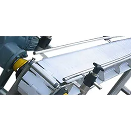SuperClean Stainless Steel Hinge Plate Conveyor Belts