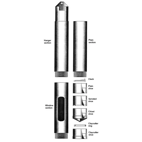 Heavy duty|Sectional shell|for drilling operations