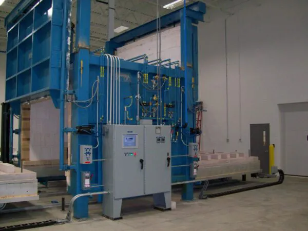 Shuttle Car Bottom Burnout Furnace