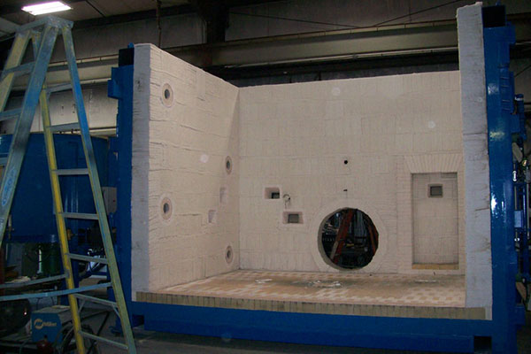 Large Scale Horizontal Vertical Test Furnace