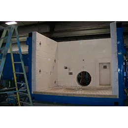 Large Scale Horizontal Vertical Test Furnace
