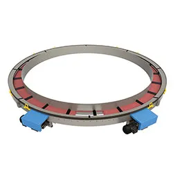 Circular carousel chip conveyor