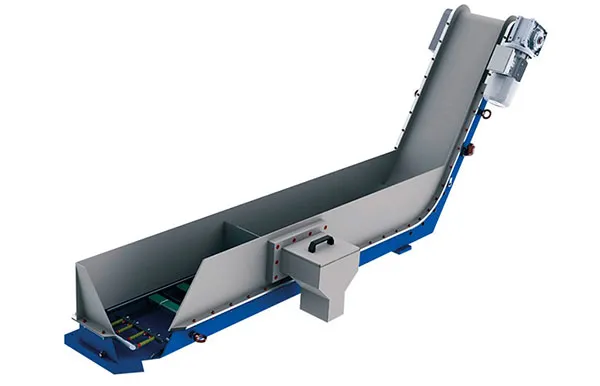 Magnetic chip conveyor