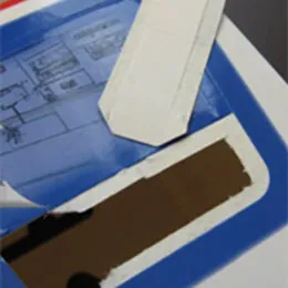 reverse crease and cutscore