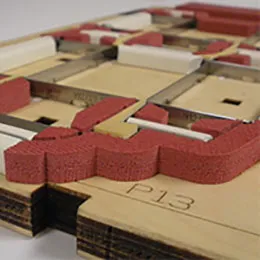 wood steel rule die