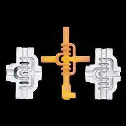 Hydraulic Casting with shell core