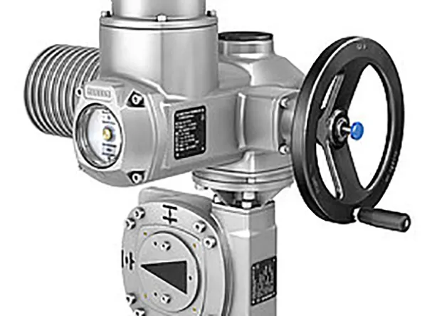 Combinations with part-turn gearboxes