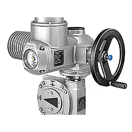 Combinations with part-turn gearboxes