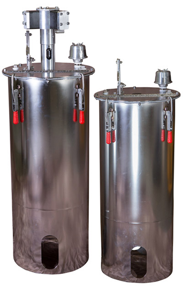 3404 Stainless Steel Paint Mix Tanks -5 to 80 Gallons