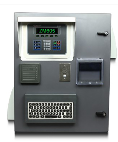 ZM Kiosk Vehicle Scale Controls