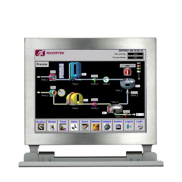 Stainless Touch Panel PC GOT812LR-834
