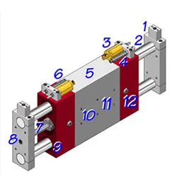 Precision Pneumatic Linear Actuators